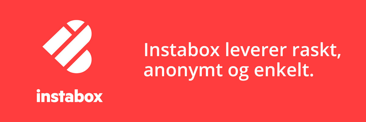 F pakken samme dag med Instabox